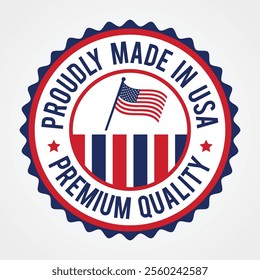 Proudly Made in USA Premium Quality Seal