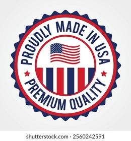 Proudly Made in USA Premium Quality Seal