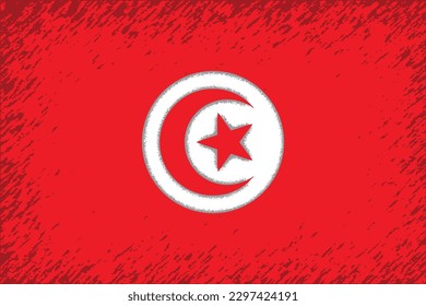 Proudly wave the Tunisian flag! Symbol of national identity and unity, with bold colors and historic symbolism. Get your digital copy today!