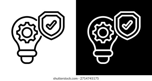 Proven Methods Icon Of Line Black And White Style
