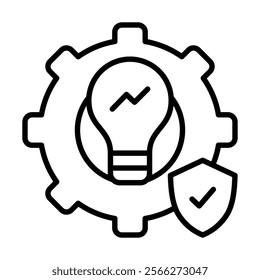 Proven Methods icon line vector illustration