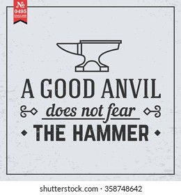 Proverb and Saying. Vector Illustration N 0495. Folk wisdom.