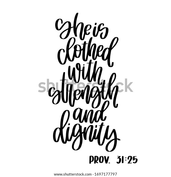 Proverbs 3125 Christian Bible Quote Vector Stock Vector Royalty Free 1697177797