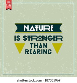 Proverbs and Sayings collection.  Folk wisdom. Vector illustration.
