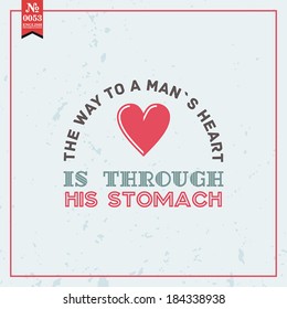 Proverbs and Sayings collection. N 0053. Folk wisdom. Vector illustration.