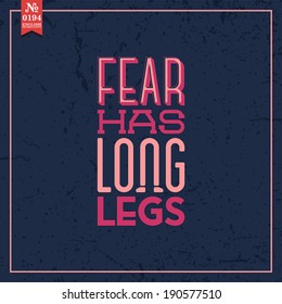 Proverbs and Sayings collection. N 0194. Folk wisdom. Vector illustration.