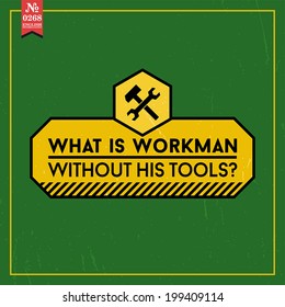 Proverbs and Sayings collection. N 0268. Folk wisdom. Vector illustration.
