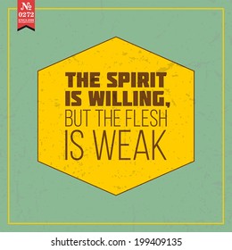 Proverbs and Sayings collection. N 0272. Folk wisdom. Vector illustration.