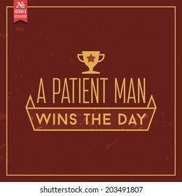 Proverbs and Sayings collection. N 0301. Folk wisdom. Vector illustration.