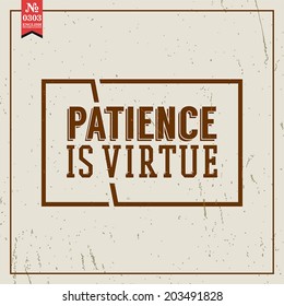 Proverbs and Sayings collection. N 0303. Folk wisdom. Vector illustration.
