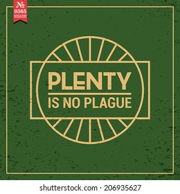 Proverbs and Sayings collection. N 0365. Folk wisdom. Vector illustration.
