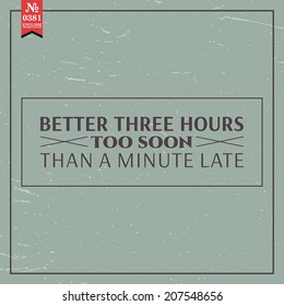 Proverbs and Sayings collection. N 0381. Folk wisdom. Vector illustration.