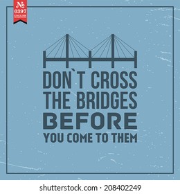 Proverbs and Sayings collection. N 0397. Folk wisdom. Vector illustration.