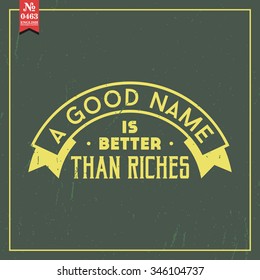 Proverbs and Sayings collection. N 0463. Folk wisdom. Vector illustration.