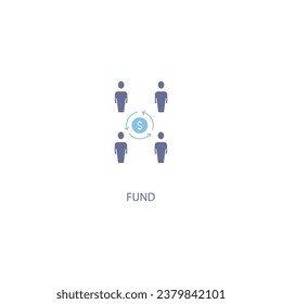 Provident fund concept line icon. Simple element illustration.Provident fund concept outline symbol design