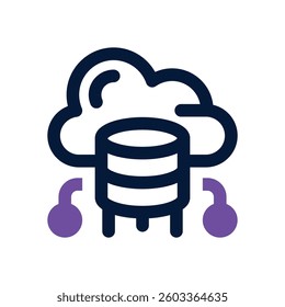 provider dual tone icon. Sleek and modern vector icon for websites, mobile apps, marketing materials, and corporate design. Fully scalable and ready to use.