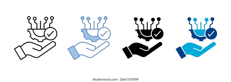 Provider Icon Set Multiple Style Collection