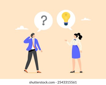 Providing advice on creative problem solving