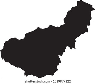 province of granada map in andalucia spain huelva in spain