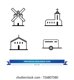 provincial buildings icon