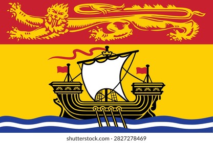 Provincial vector flag of Ontario
