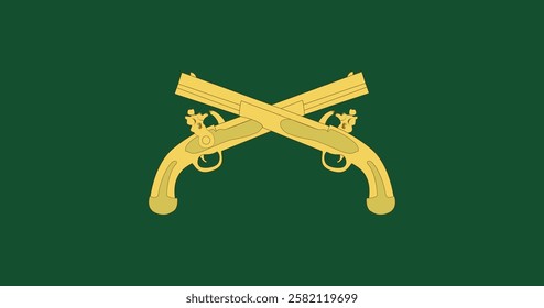 Provost Marshal General Flag Vector Illustration Premium Quality