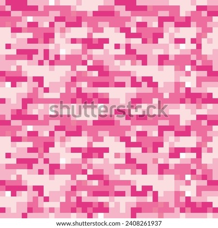 Proxy camouflage military pattern. Pink camouflage  pattern for army. 