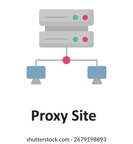  proxy site  Vector Icon which can easily modify or edit

