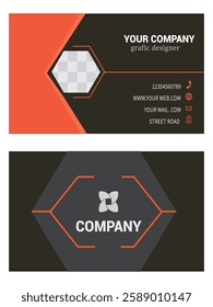 prrofessional business card in illustrator