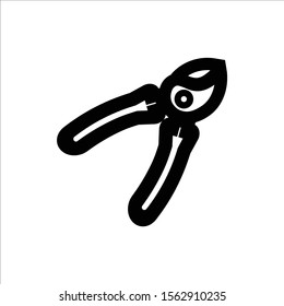 pruner icon vector illustration logo template for many purpose. Isolated on white background.