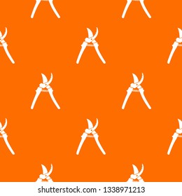 Pruner pattern vector orange for any web design best