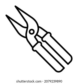 Pruners icon vector image. Can also be used for web apps, mobile apps and print media.