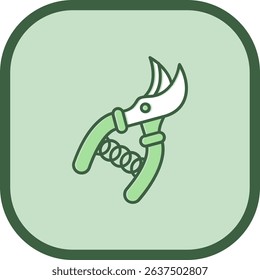 Pruners Line vector Icon Design