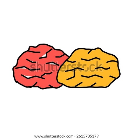 prunes dried fruit line icon vector. prunes dried fruit sign. isolated symbol illustration