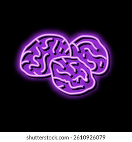 prunes dried fruit neon light sign vector. prunes dried fruit sign. isolated symbol illustration