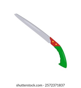 Pruning Saw Flat Icon, Vector illustration