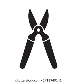 remoção tesoura ícone ilustração vetorial.