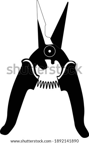 pruning shears vector Agricultural equipment