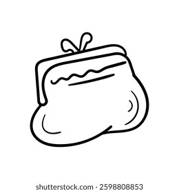 Pruse hand draw doodle Vector icon