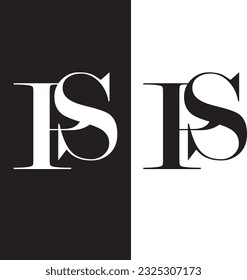 PS letter logo is the best letter logo