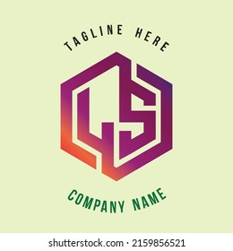 PS lettering logo is simple, easy to understand and authoritative
