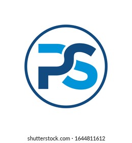 PS Logo can be used for company, icon, and others.