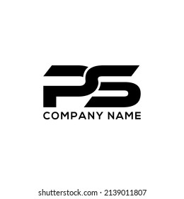 PS logo design concept, PS Logo Design Template Vector Graphic