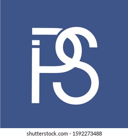 ps logo design and vector art 
