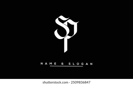 PS, SP Abstract Letters Logo Monogram