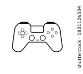 ps stick icon vector illustration logo template