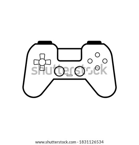ps stick icon vector illustration logo template