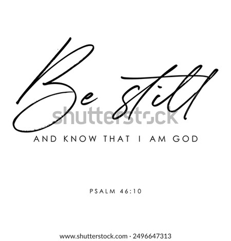 Psalm verse, Bible verse text vector, Printable scripture text, Bible text art vector	