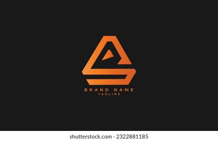 PSB, ASB, ABS, AS, AB, BA, SA, PS, SP, Abstract initial monogram letter alphabet logo design