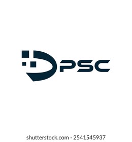 Logotipo do PSC. P S C design. Carta branca do PSC. PSC, P S C letra logotipo design. P S C letra logotipo design em OURO,